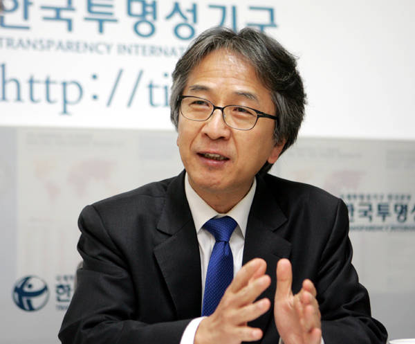 강성구 한국 투명성 기구 상임정책위원. (사진=이은재 기자) 