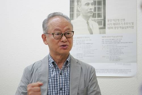 이부영 2015동아시아평화국제회의 조직위원장 모습 