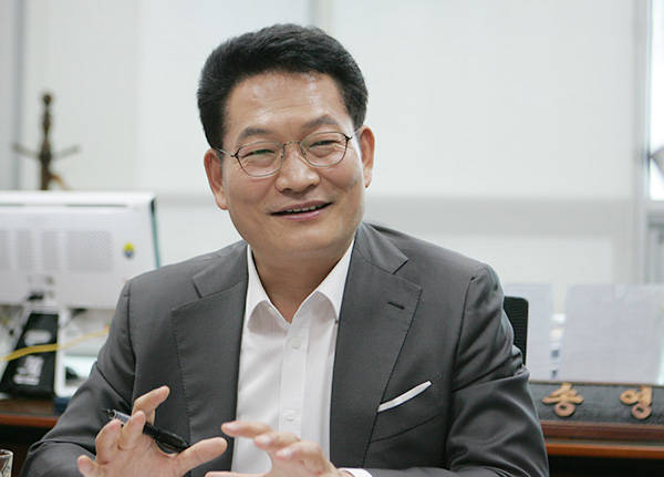 더불어민주당 송영길 의원(사진 폴리뉴스 이은재 기자) 