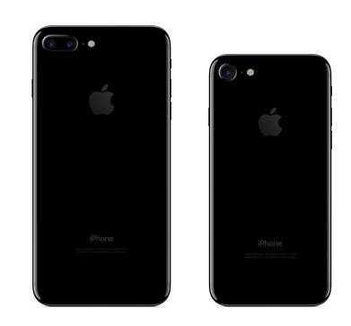 21일부터 판매에 들어간 애플의 아이폰7 플러스(왼쪽)와 아이폰7 <사진=애플 홈페이지 캡쳐></div> 