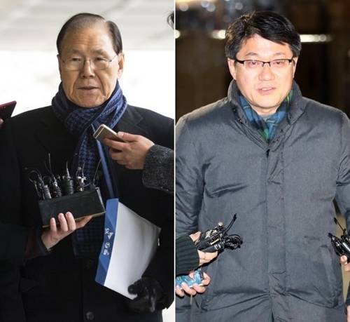 김백준 전 기획관(왼쪽)과 김진모 전 비서관(오른쪽) / 연합뉴스 자료사진 