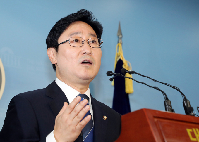 박범계 더불어민주당 의원이 4일 공식적으로 당 대표 출마 의사를 밝혔다. (사진=연합뉴스)