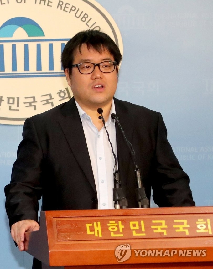 정의당 김동균 부대변인. (사진=연합뉴스)