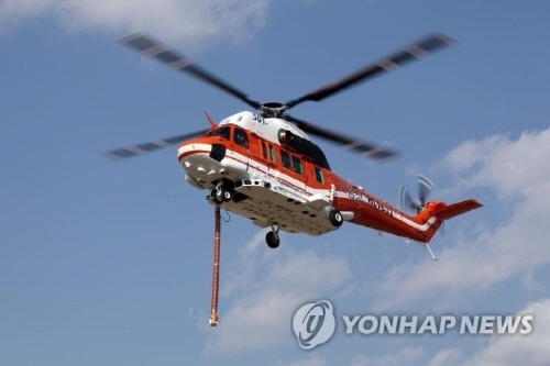수리온 파생 산림헬기<br></div>
[한국항공우주산업 제공]