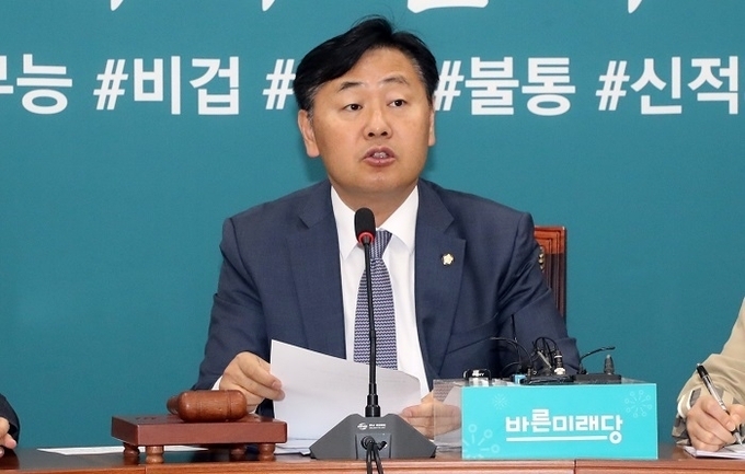 바른미래당 김관영 원내대표 <사진 연합뉴스>