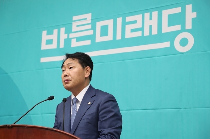 바른미래당 김관영 원내대표 <사진 바른미래당>