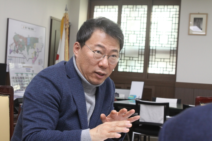 폴리뉴스와 월간 폴리피플은 지난 1월 23일 서양호 서울 중구청장과 인터뷰를 가졌다.. <사진=이은재 기자>