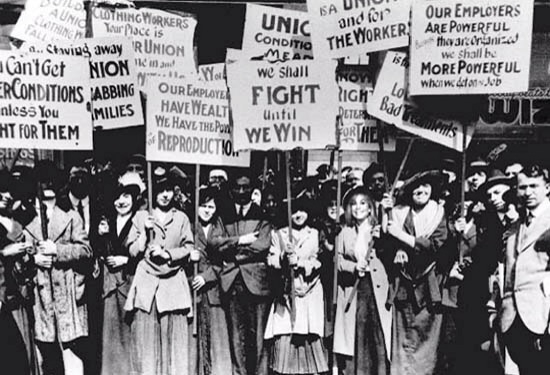 1908년 미국 여성 시위