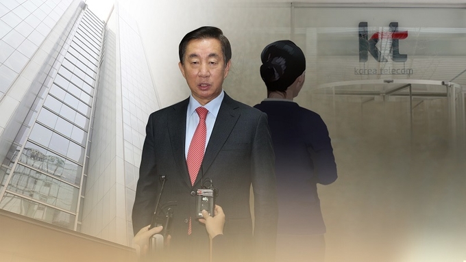김성태 자유한국당 의원이 자신의 딸을 KT에 부정 채용시켰다는 의혹을 받고 있다. <사진=연합뉴스>