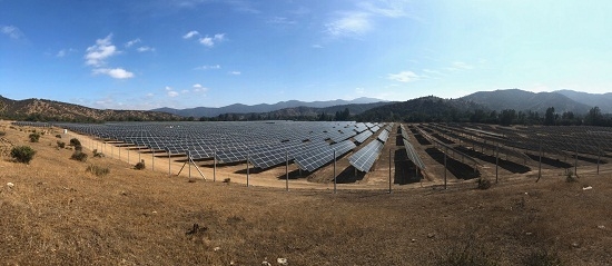 상업운전에 돌입한 산타로사(Santa Rosa) 태양광 발전소 <사진=대림에너지 제공>