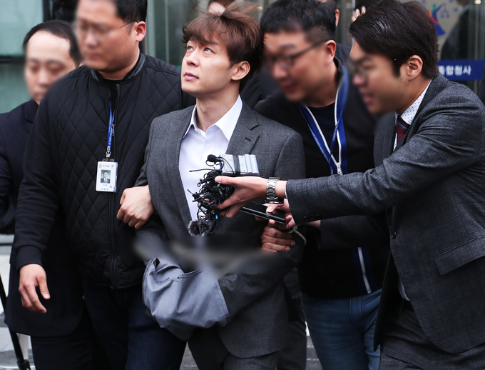 마약류 관리에 관한 법률 위반으로 구속된 가수 겸 배우 박유천(33)씨