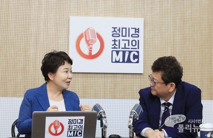 자유한국당 정미경 최고위원이 11일 '폴리뉴스'와 인터뷰를 가졌다. <사진 이은재 기자>