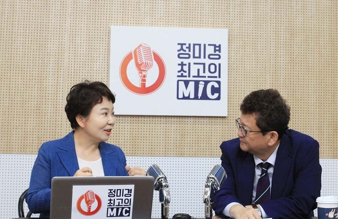 자유한국당 정미경 최고위원이 지난 11일 '폴리뉴스'와 인터뷰를 가졌다. <사진 이은재 기자>