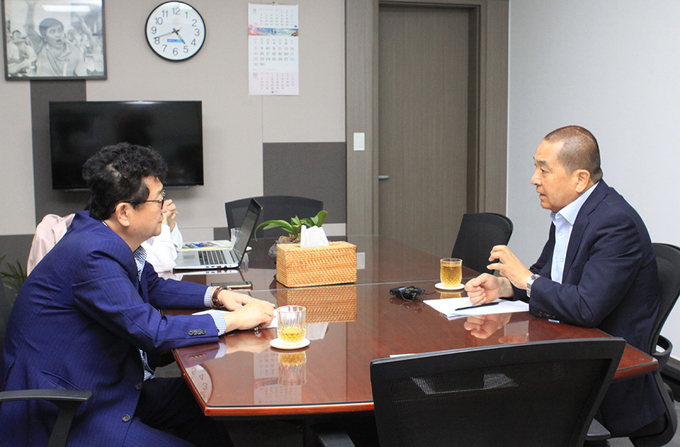 자유한국당 심재철 의원이 지난 19일 국회 의원회관에서 '폴리뉴스'와 인터뷰를 가졌다. <사진 이은재 기자>