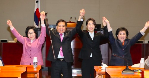 바른미래당에서 탈당한 의원들이 미래통합당에 합류해 통합당 공천을 받았다. <사진=연합뉴스>