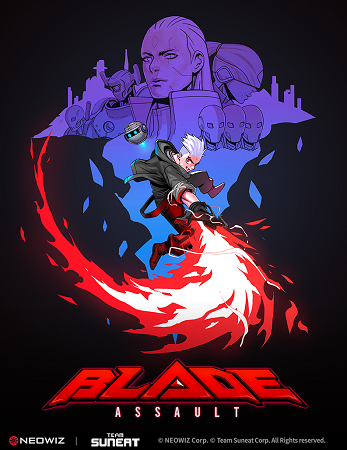 ㈜네오위즈는 ㈜팀써니트가 개발한 2D 플랫포머 로그라이트 게임 ‘블레이드 어썰트(Blade Assault)’의 퍼블리싱 계약을 체결했다. <사진=네오위즈 제공>