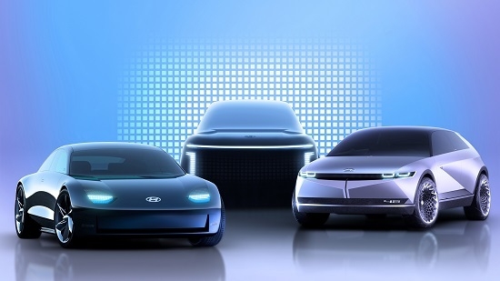 현대자동차가 전기차 전용 플랫폼이 적용된 순수 전기차 브랜드 ‘아이오닉 (IONIQ)’을 론칭한다. <사진=현대자동차 제공>