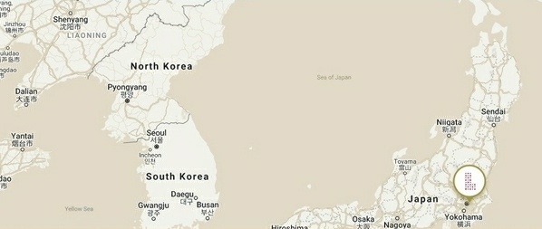 일본 롯데호텔 홈페이지에 동해를 '일본해'라고 표기했다는 논란이 일었다. <사진=롯데호텔 긴시초 홈페이지 갈무리>