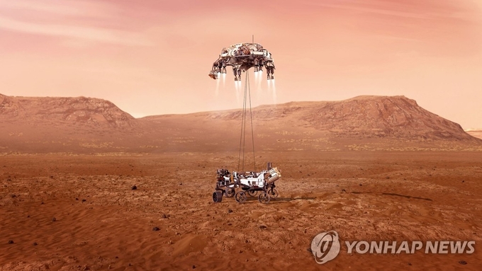 화성 착륙 열흘 앞둔 미 탐사선 퍼서비어런스호