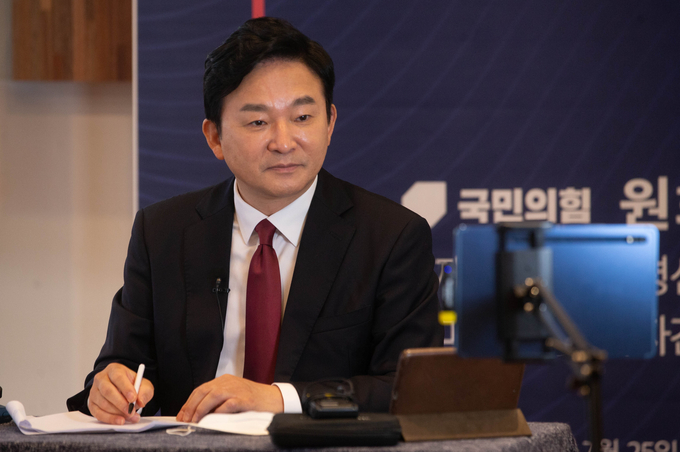 원희룡 제주도지사가 25일 대선 출마를 공식 선언했다. <사진=연합뉴스>