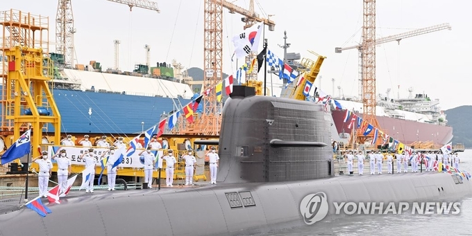 첫 독자개발 3천t급 잠수함인 '도산안창호함' (사진=연합)