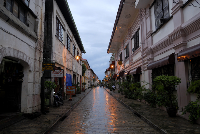 문순득이 머물렀던 필리핀 비간에 남아 있는 유럽형 상업도시의 흔적