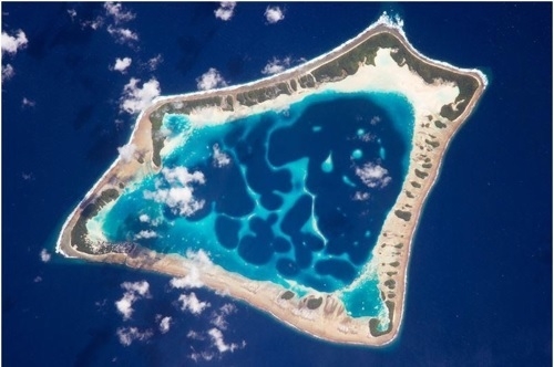 수몰 위기의 작은 섬나라 ‘투발루’(사진출처: 해양수산부)