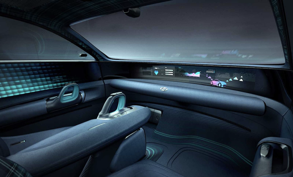 현대차의 EV 콘셉트카 ‘프로페시(Prophecy)’ 실내 / 사진=현대차