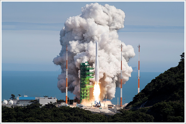 한국 독자 개발 발사체, 누리호 발사(2차) [사진=연합뉴스]