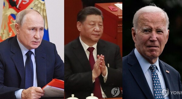 오는 10월과 11일 중러 정상회담과 미중 정상회담이 잇따라 열릴 것으로 보인다 [사진=연합뉴스]