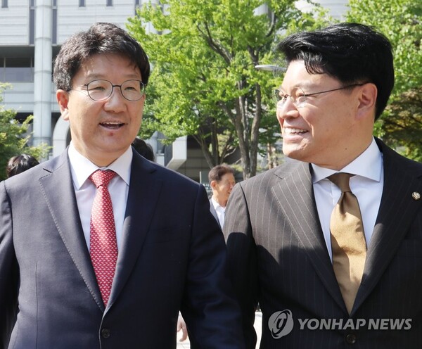 하태경 국민의힘 의원이 내년 총선 서울 출마를 선언하면서 여야 중진을 향해서도 험지 출마 요구가 나오고 있다 [사진=연합뉴스]