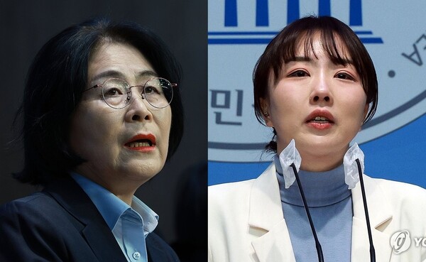 유승희 전 의원과 양소영 전국대학생위원장 등 민주당 내 원조 친명계 인사들이 연일 탈당을 선언하며 이낙연 신당으로 향하고 있다 [사진=연합뉴스]