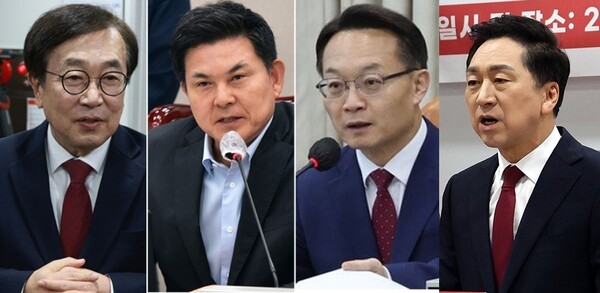 국민의힘이 서병수·김태호·조해진 등 영남 지역 3선 이상 현역 의원 3명에게 험지 출마를 요청하며 영남권 물갈이를 본격화했다 [사진=연합뉴스]