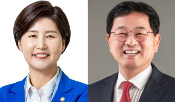 수원을, 민주당 백혜련(左), 국힘 한규택(右) [사진=연합뉴스]