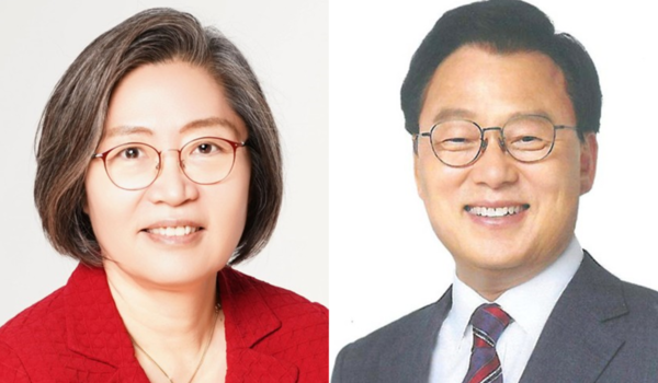 수원정, 국힘 이수정(左), 민주당 박광온(右) [사진=연합뉴스]