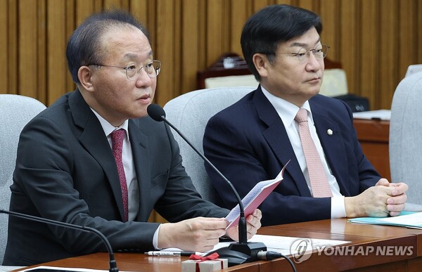 발언하는 윤재옥 원내대표 [사진=연합뉴스]