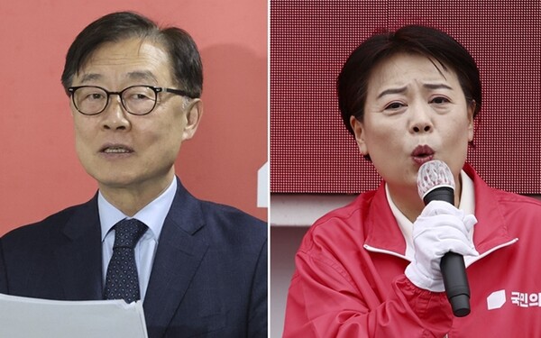 국민의힘은 6차 공천 결과로 최재형 의원, 윤희숙 전 의원 등 단수공천 13명과 이철규 의원, 김은혜 전 의원 등 경선지역 17곳을 발표했다. [사진=연합뉴스]