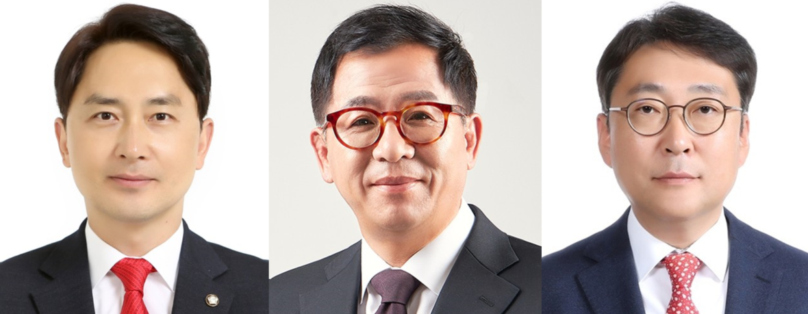 국민의힘 김병욱, 이상휘, 최용규 후보[사진=연합뉴스]
