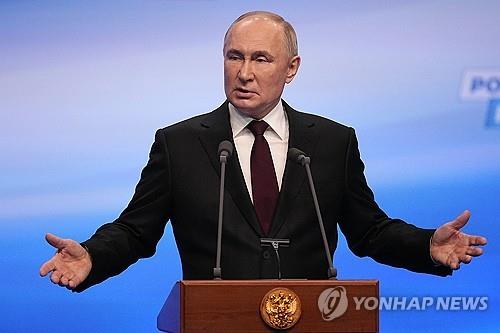 푸틴 러시아 대통령의 5선이 확실시됐다 [사진=AP=연합뉴스]