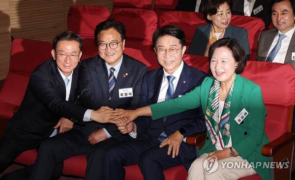 더불어민주당이 국회의장 후보를 뽑기 위한 선거전에 돌입한다 [사진=연합뉴스]