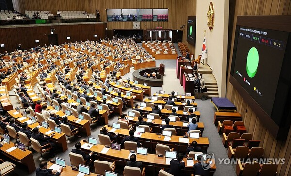국회 본회의 모습 [사진=연합뉴스]