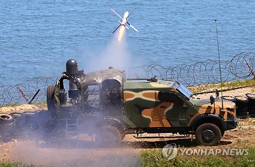 7년 만에 재개된 연평도 해상 실사격 [사진=연합뉴스]