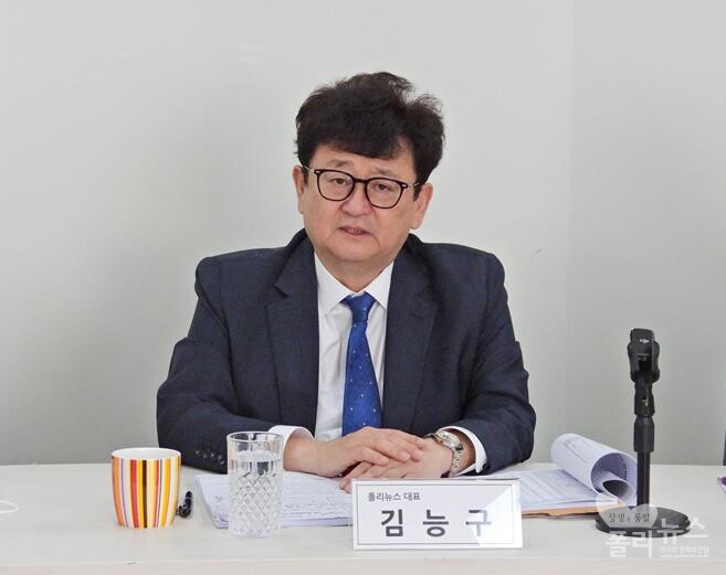 폴리뉴스 김능구 대표.