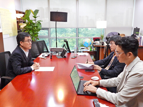 최형두 의원은 “문명사의 대전환이 되는 AI를 한국기업이 육성하기 위해선 AI기본법과 원전 관련 정책, 연구개발 지원사업 등을 신속히 처리해야 한다”고 말했다. [사진=전희재 폴리뉴스 PD] 