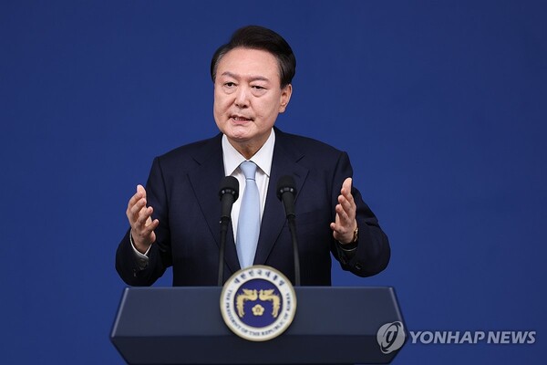 윤석열 대통령, 국정브리핑 및 기자회견 2024.8.29 [사진=연합뉴스]