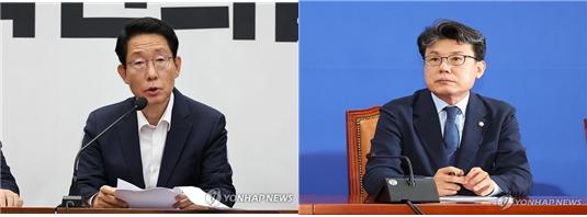 (왼) 김상훈 국민의힘 정책위의장 (오) 진성준 더불어민주당 정책위의장 [사진=연합뉴스] 