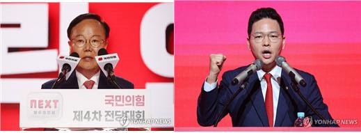 (왼) 김재원 국민의힘 최고위원 (오) 박정훈 국민의힘 의원 [사진=연합뉴스]