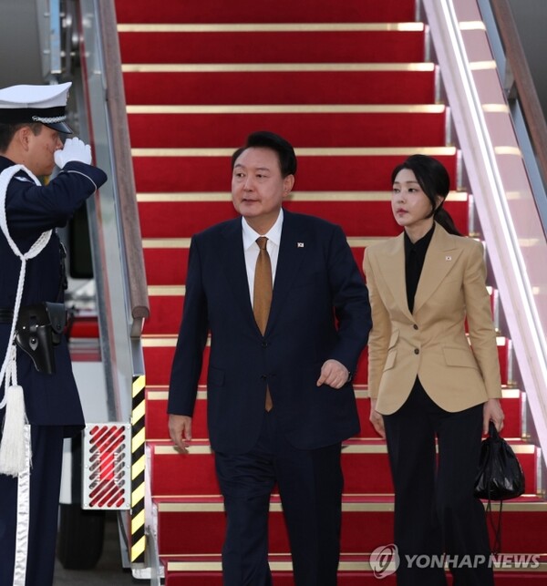 윤석열 대통령과 김건희 여사 [사진=연합뉴스]