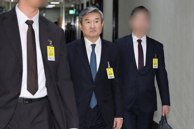 조태용 국가정보원장이 23일 오후 국회 정보위원회에서 열린 북한군 러시아 파병 관련 긴급 간담회에 참석하고 있다. [사진=연합뉴스]