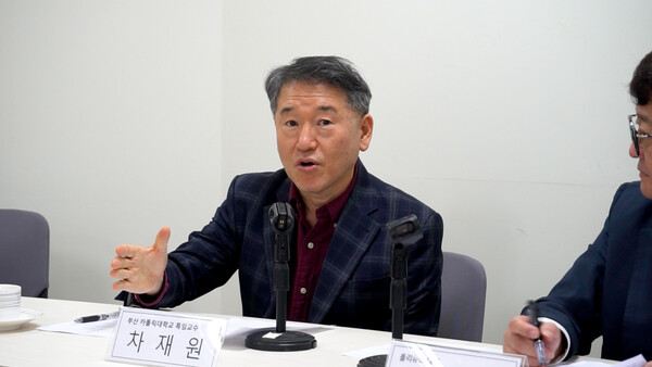 차재원 교수는 "(윤 대통령의 대국민담화가) 국민들의 기대에 10%도 미치지 못할 가능성이 높지 않을까 생각한다"고 말했다. [사진=폴리뉴스]